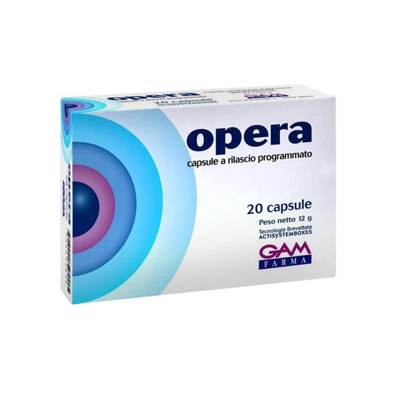 Opera Integratore per il Benessere delle Articolazioni 20 Capsule - Integratori per articolazioni ed ossa - 935533846 - Gam F...