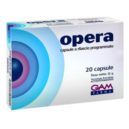 Opera Integratore per il Benessere delle Articolazioni 20 Capsule - Integratori per articolazioni ed ossa - 935533846 - Gam F...