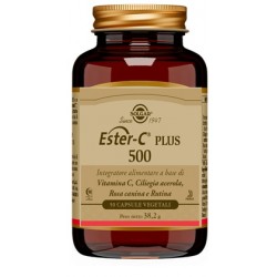 Solgar Ester-C Plus 500 Integratore di Vitamina C 50 Capsule - Integratori per difese immunitarie - 944009760 - Solgar - € 21,11