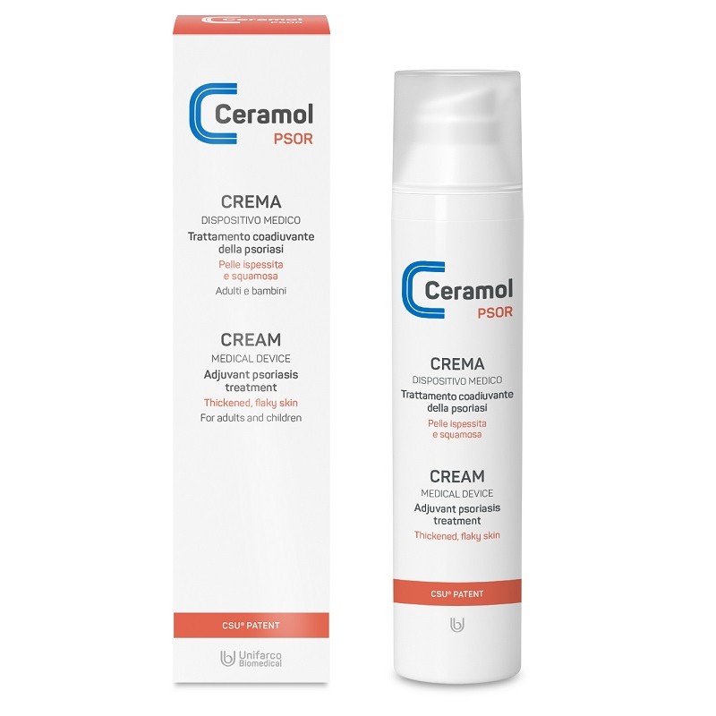 Unifarco Ceramol Psor Crema 100 Ml - Trattamenti per dermatite e pelle sensibile - 986395921 - Ceramol - € 19,78