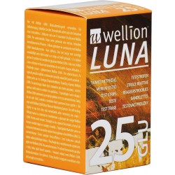Med Trust Italia Wellion Luna 25 Strips Strisce Per Misurazione Glicemia - IMPORT-PF - 926571466 - Med Trust Italia - € 7,96
