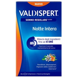 Vemedia Pharma Valdispert Notte Intera 30 Compresse - Integratori per umore, anti stress e sonno - 986878407 - Vemedia Pharma...