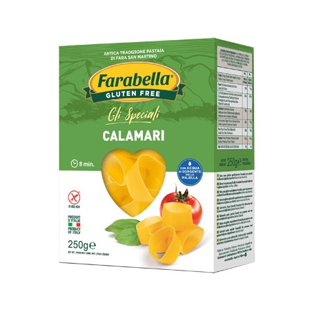 Bioalimenta Farabella Calamari Senza Glutine 250 G - Alimenti speciali - 939058398 - Bioalimenta - € 2,51