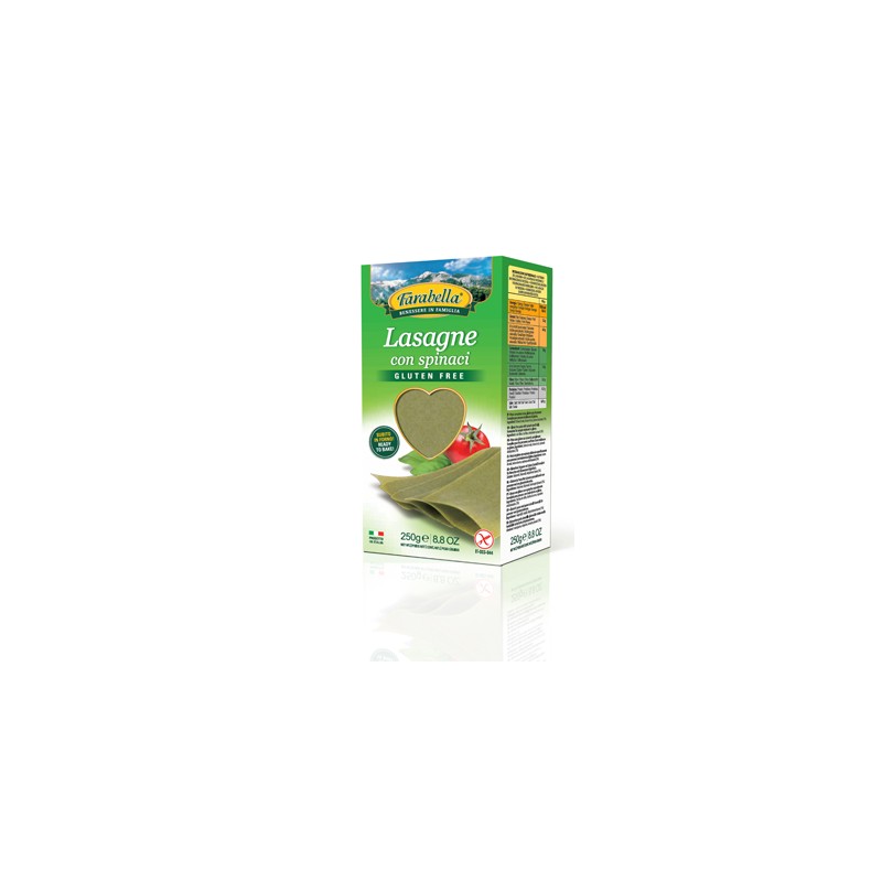 Bioalimenta Farabella I Regionali Lasagne Con Spinaci 250 G - Alimenti speciali - 975451030 - Bioalimenta - € 3,29