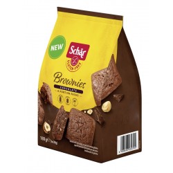 Dr. Schar Schar Brownies Chocolate Tortina Con Cioccolato E Nocciole 6 Monoporzioni Da 30 G - IMPORT-PF - 981474190 - Dr. Sch...