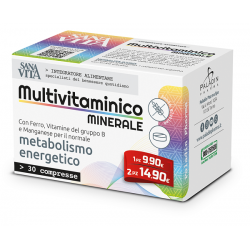 Paladin Pharma Sanavita Multivitaminico Minerale 30 Compresse - Integratori multivitaminici - 923130381 - Paladin Pharma - € ...