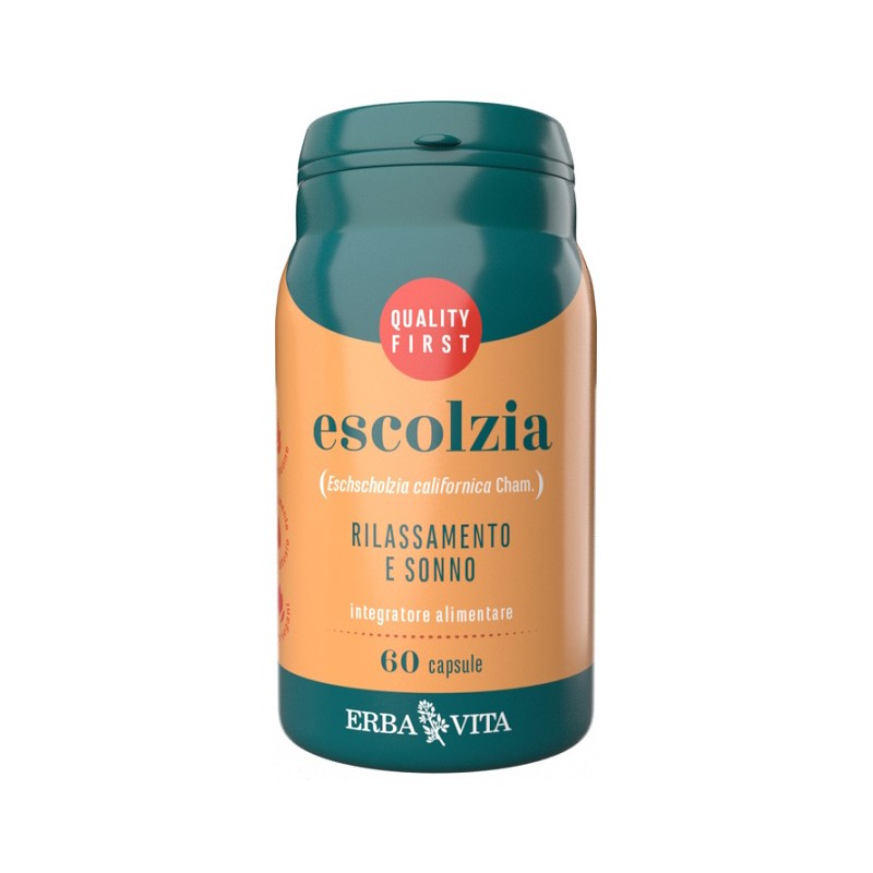 Erba Vita Group Escolzia 60 Capsule - Integratori per umore, anti stress e sonno - 983040496 - Erba Vita - € 9,69