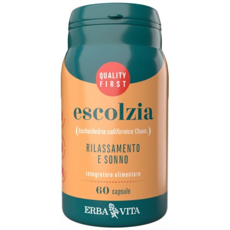 Erba Vita Group Escolzia 60 Capsule - Integratori per umore, anti stress e sonno - 983040496 - Erba Vita - € 9,69