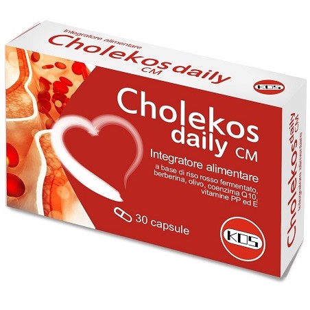Cholekos Daily Cm 30 Capsule - Integratori per il cuore e colesterolo - 984402545 - Kos - € 12,53