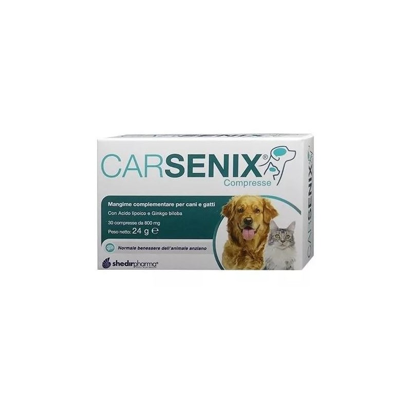Shedir Pharma Unipersonale Carsenix 30 Compresse - Veterinaria - 943100293 - Shedir Pharma - € 23,48