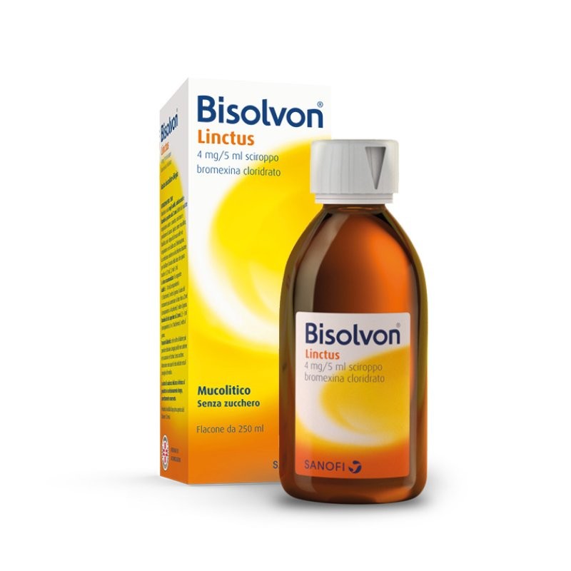 Bisolvon Sciroppo Linctus Tosse Grassa con Catarro 250 Ml - Farmaci per tosse secca e grassa - 021004041 - Bisolvon - € 7,92