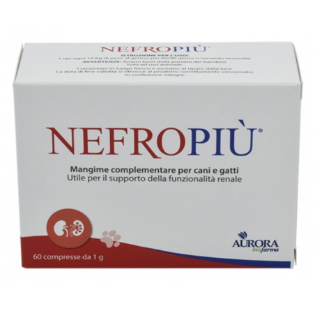 Aurora Licensing Nefropiu' 60 Compresse - Veterinaria - 973652201 - Aurora Licensing - € 23,96