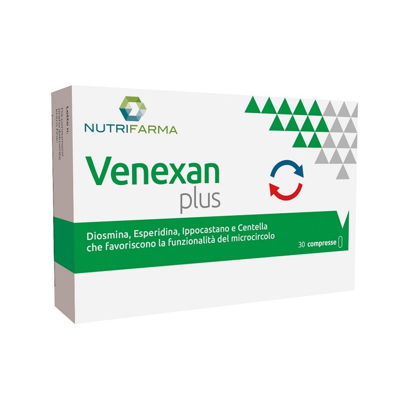 Aqua Viva Venexan Plus 30 Compresse - Circolazione e pressione sanguigna - 986955969 - Aqua Viva - € 15,70