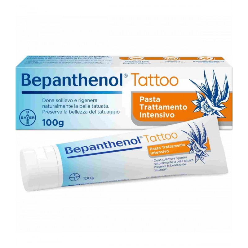 Bepanthenol Tattoo Pasta Trattamento Intensivo Per La Pelle Tatuata 100 g - Igiene corpo - 980928396 - Bepanthenol - € 10,96