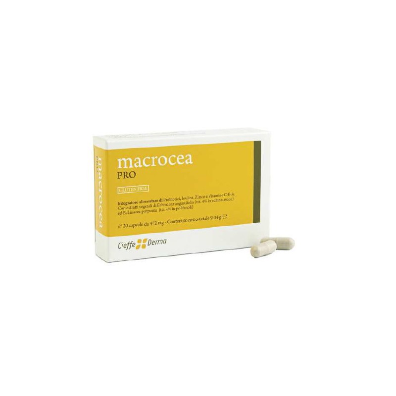 Cieffe Derma Macrocea Pro 20 Capsule - Integratori per difese immunitarie - 987019940 - Cieffe Derma - € 22,34