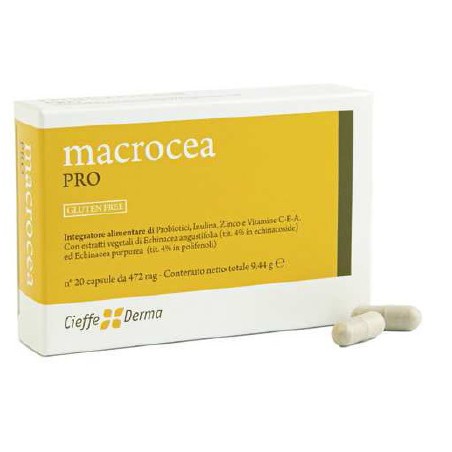 Cieffe Derma Macrocea Pro 20 Capsule - Integratori per difese immunitarie - 987019940 - Cieffe Derma - € 22,34