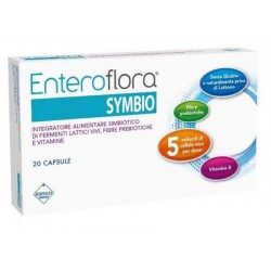 Euritalia Pharma Enteroflora Symbio 20 Capsule - Integratori di fermenti lattici - 983471350 - Euritalia Pharma - € 12,51
