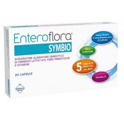 Euritalia Pharma Enteroflora Symbio 20 Capsule - Integratori di fermenti lattici - 983471350 - Euritalia Pharma - € 12,50