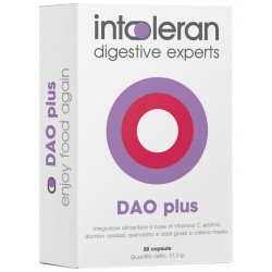 Intoleran Dao Plus 50 Capsule - Integratori per apparato digerente - 984330365 - Intoleran - € 26,65