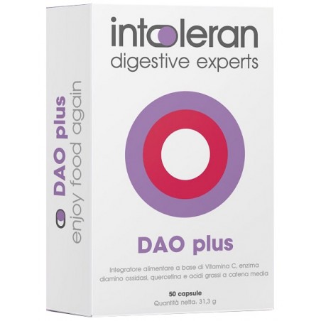 Intoleran Dao Plus 50 Capsule - Integratori per apparato digerente - 984330365 - Intoleran - € 26,68