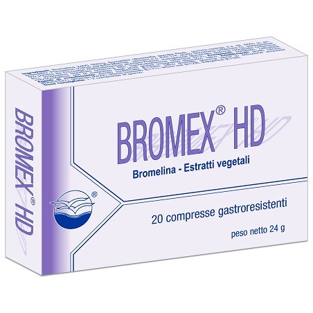 Farma Valens Bromex Hd 20 Compresse - Integratori per dolori e infiammazioni - 947194585 - Farma Valens - € 15,46