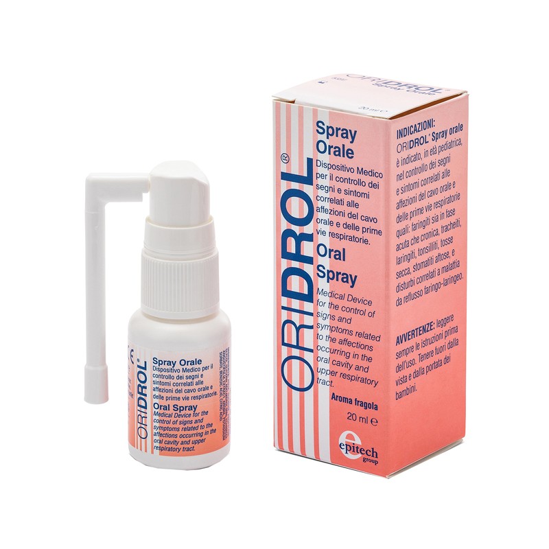 Epitech Group Oridrol Spray Orale 20 Ml - Prodotti per la cura e igiene del naso - 981391461 - Epitech Group - € 10,61