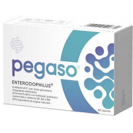 Schwabe Pharma Italia Pegaso Enterodophilus 60 Capsule - Integratori di fermenti lattici - 944441284 - Schwabe Pharma Italia ...