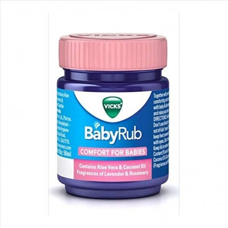 Vicks BabyRub Massaggio Lenitivo per Bambini 50 G - Creme e prodotti protettivi - 974899080 - Vicks - € 7,48