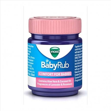 Vicks BabyRub Massaggio Lenitivo per Bambini 50 G Vicks - 1 Vicks BabyRub Massaggio Lenitivo per Bambini 50 G Vicks - 1