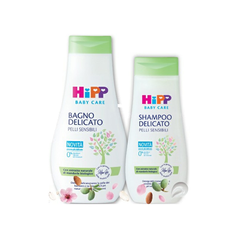 Hipp Italia Hipp Special Pack 1 Shampoo Delicato 200 Ml + 1 Bagno Delicato 350 Ml - Igiene corpo - 987263819 - Hipp - € 9,90