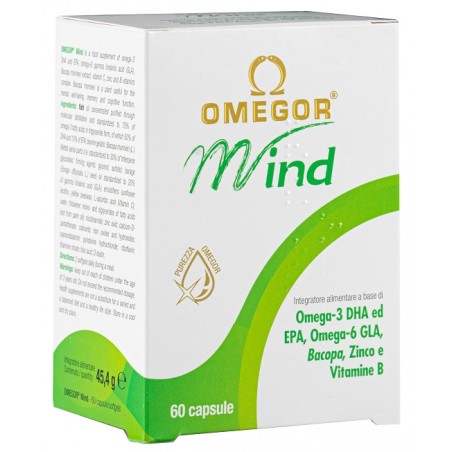 U. G. A. Nutraceuticals Omegor Mind 60 Capsule Molli - Integratori per concentrazione e memoria - 972681478 - U. G. A. Nutrac...