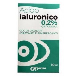 Gr Farma Gocce Oculari Idratanti E Rinfrescanti Acido Ialuronico - Gocce oculari - 977791793 - Gr Farma - € 5,26