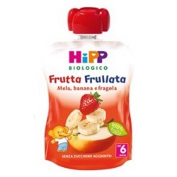 Hipp Italia Hipp Bio Frutta Frullata Mela Banana Fragola 90 G - Alimentazione e integratori - 970800619 - Hipp - € 1,34