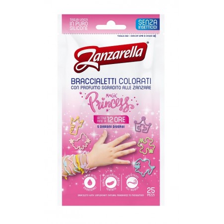 Coswell Zanzarella Braccialetti Princess 25 Pezzi - Insettorepellenti - 985918743 - Coswell - € 7,20