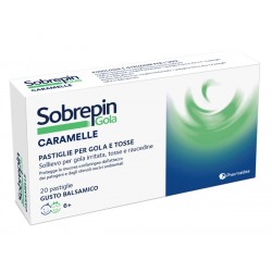 Pharmaidea Sobrepin Gola Caramelle 20 Pastiglie Gusto Balsamico - Prodotti fitoterapici per raffreddore, tosse e mal di gola ...