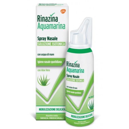 Haleon Italy Rinazina Aquamarina Family Spray Nasale Isotonico Delicato 100 Ml Rinazina - 1 Haleon Italy Rinazina Aquamarina Family Spray Nasale Isotonico Delicato 100 Ml Rinazina - 1