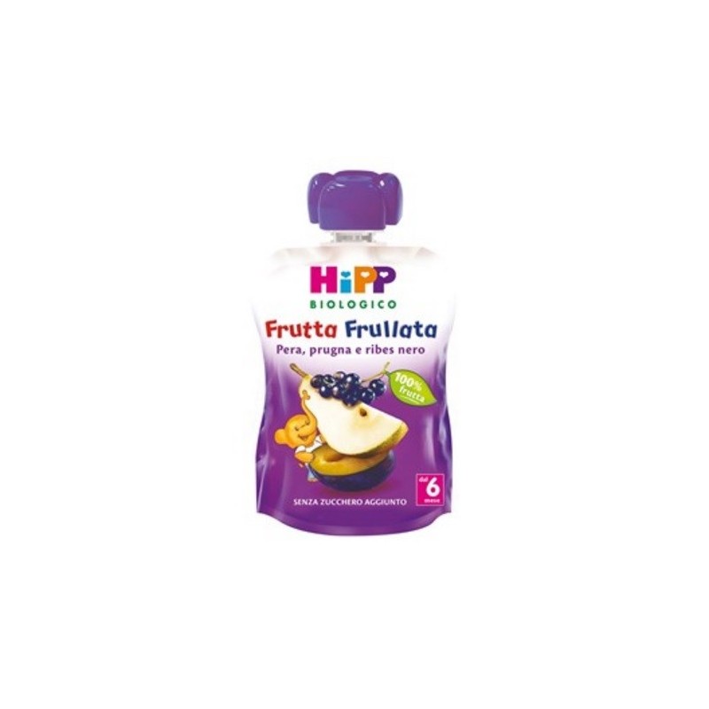 Hipp Italia Hipp Bio Frutta Frullata Pera Prugna Ribes 90 G - Alimentazione e integratori - 970800557 - Hipp - € 1,47