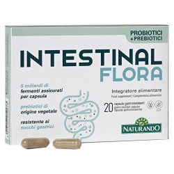 Naturando Intestinal Flora 20 Capsule - Integratori di fermenti lattici - 949925174 - Naturando - € 12,58