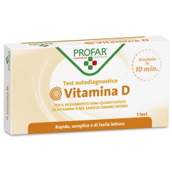 Federfarma. Co Profar Test Vitamina D Rilevazione Semi-quantitativa Vitamina D Nel Sangue Umano Intero 1 Pezzo - Self Test - ...
