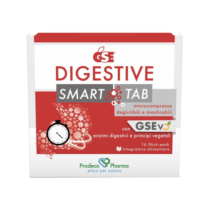 Prodeco Pharma Gse Digestive Smart Tab 16 Stick Pack - Integratori per apparato digerente - 985001534 - Prodeco Pharma - € 14,08