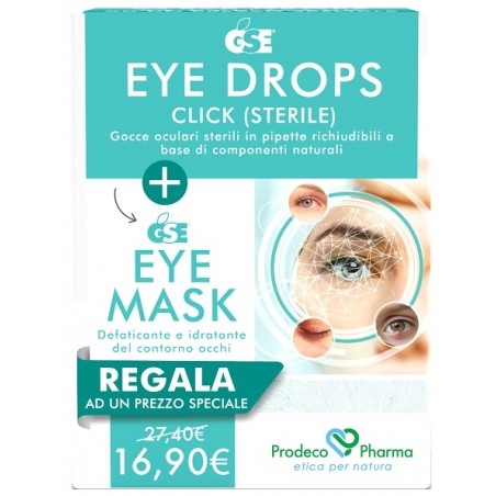 Prodeco Pharma Gse Eye Drops Click 5 Ml + Gse Eye Mask 30 Ml - Occhi rossi e secchi - 986008377 - Prodeco Pharma - € 15,77