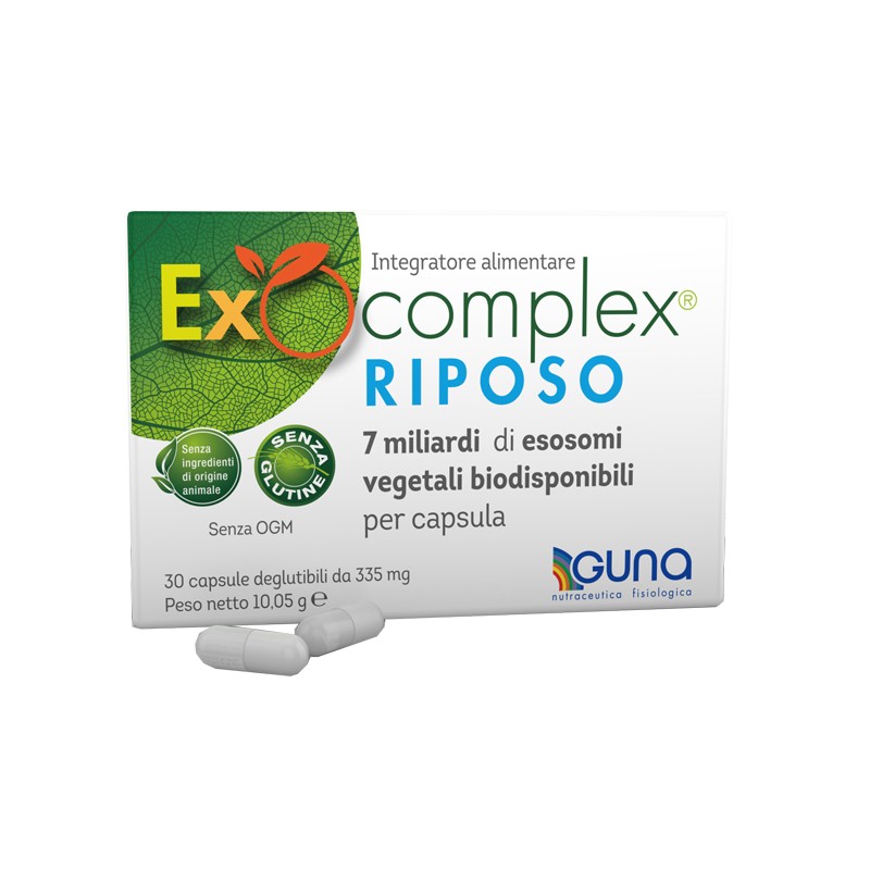 Guna Exocomplex Riposo 30 Capsule - Integratori per umore, anti stress e sonno - 944625971 - Guna - € 16,59
