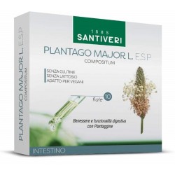 Santiveri Sa Plantago Major L Esp 10 Fiale Da 10 Ml - Integratori per apparato digerente - 984839617 - Santiveri Sa - € 15,05