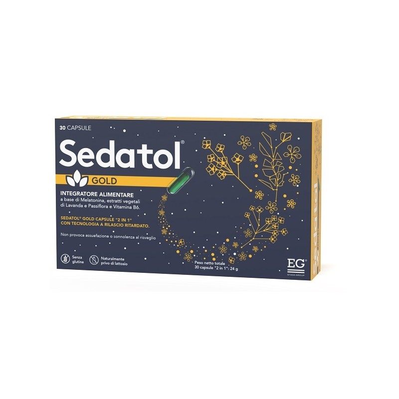 Eg Sedatol Gold 30 Capsule - Integratori per umore, anti stress e sonno - 984865143 - Eg - € 16,14