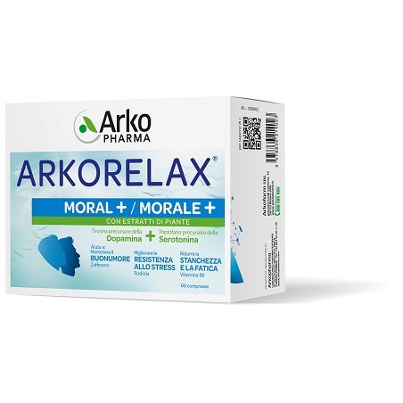 Arkofarm Arkorelax Moral+ 60 Compresse - Integratori per umore, anti stress e sonno - 985833375 - Arkofarm - € 15,74