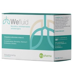 We Pharma Wefluid 14 Bustine - Integratori per apparato respiratorio - 986286870 - We Pharma - € 15,26