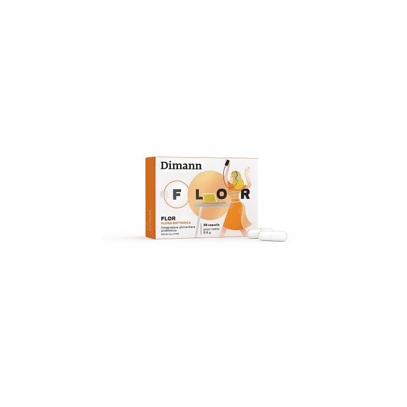 Naturadiretta S Dimann Flor 30 Capsule Naturadiretta S - 1