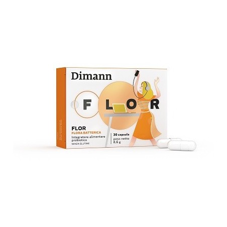 Naturadiretta S Dimann Flor 30 Capsule - Integratori di fermenti lattici - 943182865 - Naturadiretta S - € 21,17