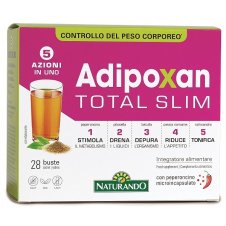 Naturando Adipoxan Total Slim 28 Bustine Naturando - 1 Naturando Adipoxan Total Slim 28 Bustine Naturando - 1