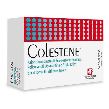 Pharmasuisse Laboratories Colestene 30 Compresse - Integratori per il cuore e colesterolo - 903545717 - Pharmasuisse Laborato...
